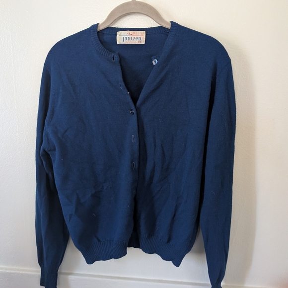 Jantzen Sweaters - 1950s Vintage Wool Soft Jantzen Cardigan 38/M